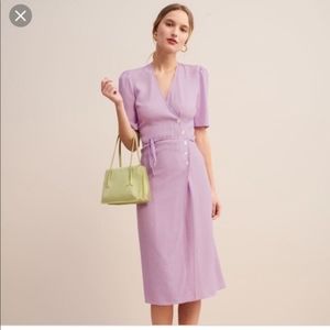 Rouje Gabin Dress in Lilac/Purple Size 36
